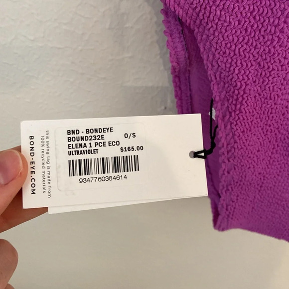 NWT BOND EYE ONE PIECE BATHING SUIT - Picture 7 of 8